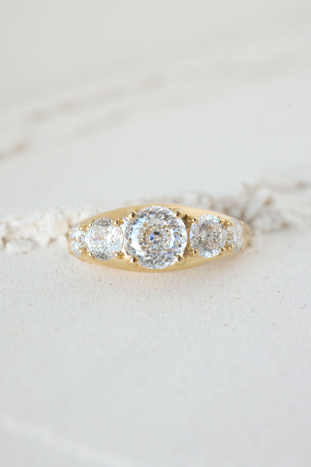 2 CT Round Halo & Pave Lab Grown Diamond Engagement Ring