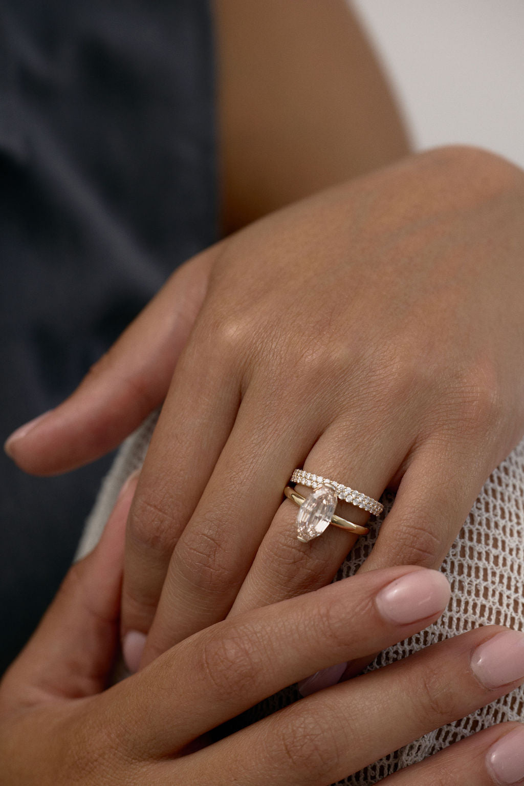 2 CT Round Halo & Pave Lab Grown Diamond Engagement Ring
