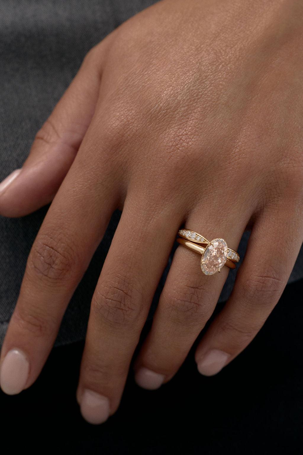 2 CT Round Halo & Pave Lab Grown Diamond Engagement Ring