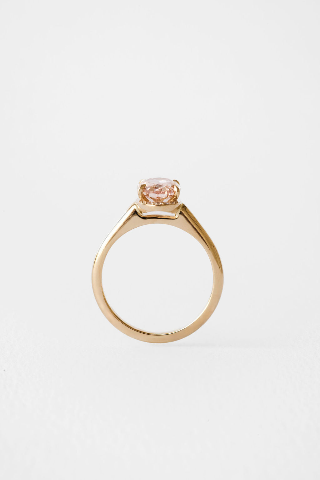 2 CT Round Halo & Pave Lab Grown Diamond Engagement Ring