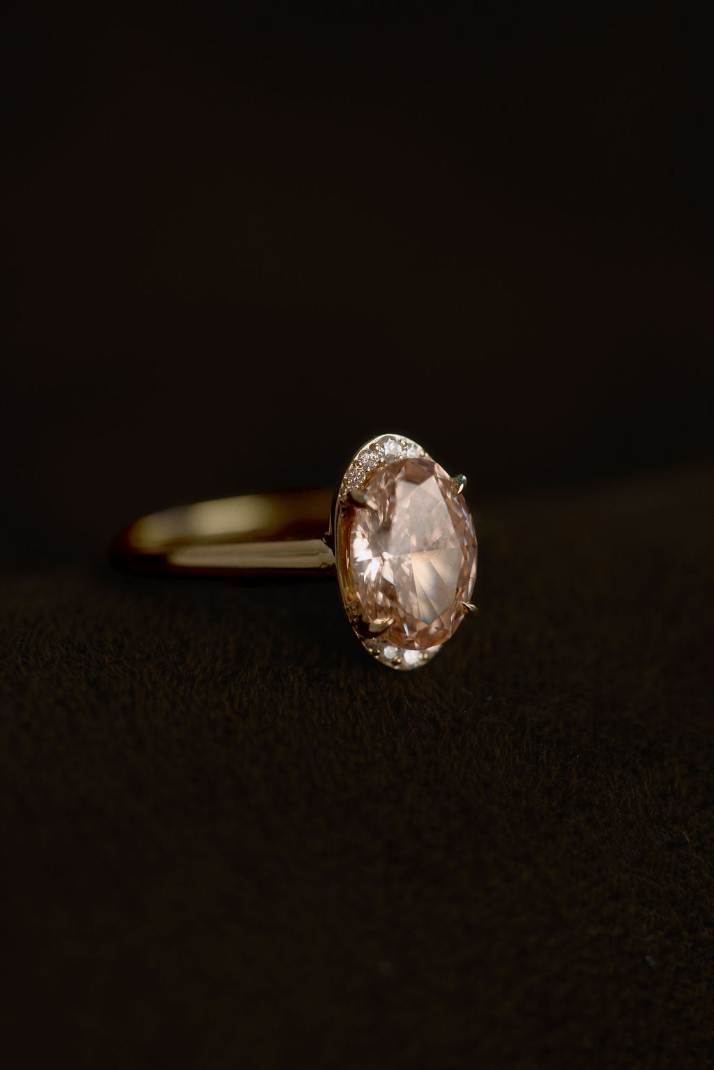 2 CT Round Halo & Pave Lab Grown Diamond Engagement Ring