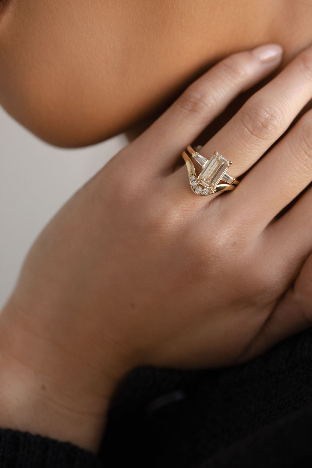 2 CT Round Halo & Pave Lab Grown Diamond Engagement Ring