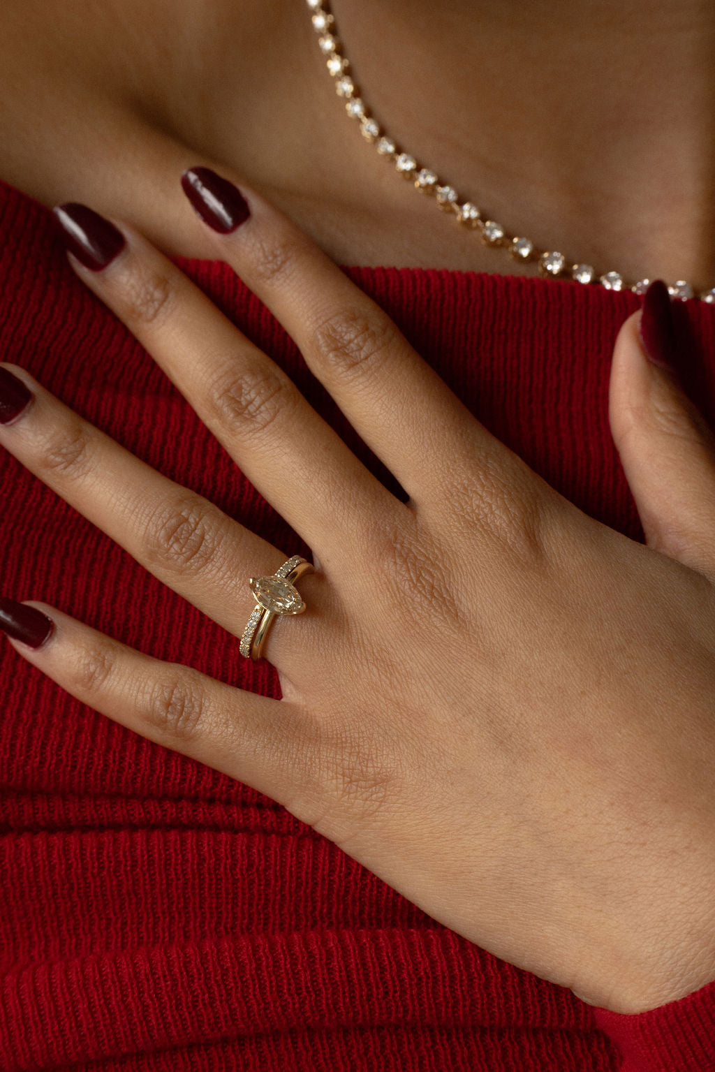 2 CT Round Halo & Pave Lab Grown Diamond Engagement Ring