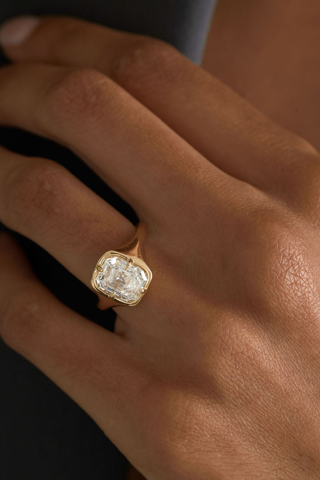 2 CT Round Halo & Pave Lab Grown Diamond Engagement Ring