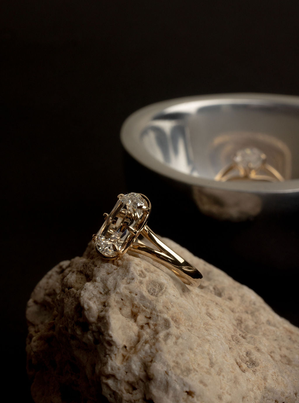 2 CT Round Halo & Pave Lab Grown Diamond Engagement Ring