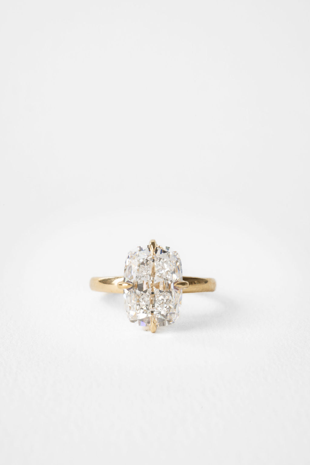 2 CT Round Halo & Pave Lab Grown Diamond Engagement Ring