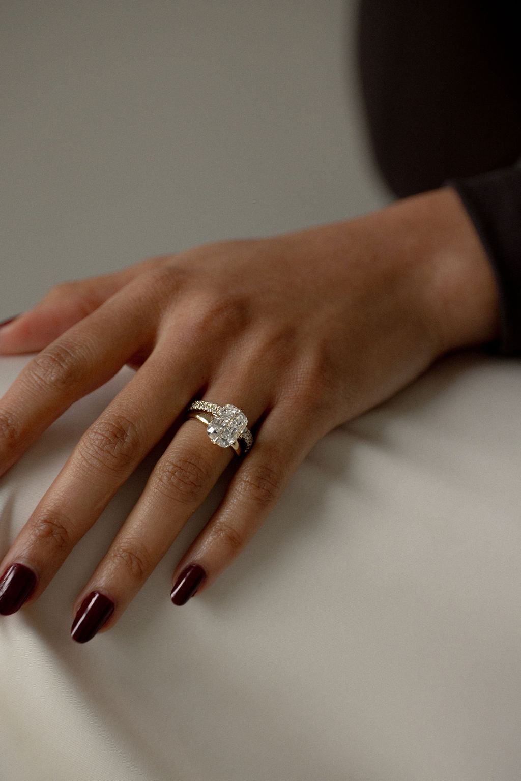 2 CT Round Halo & Pave Lab Grown Diamond Engagement Ring