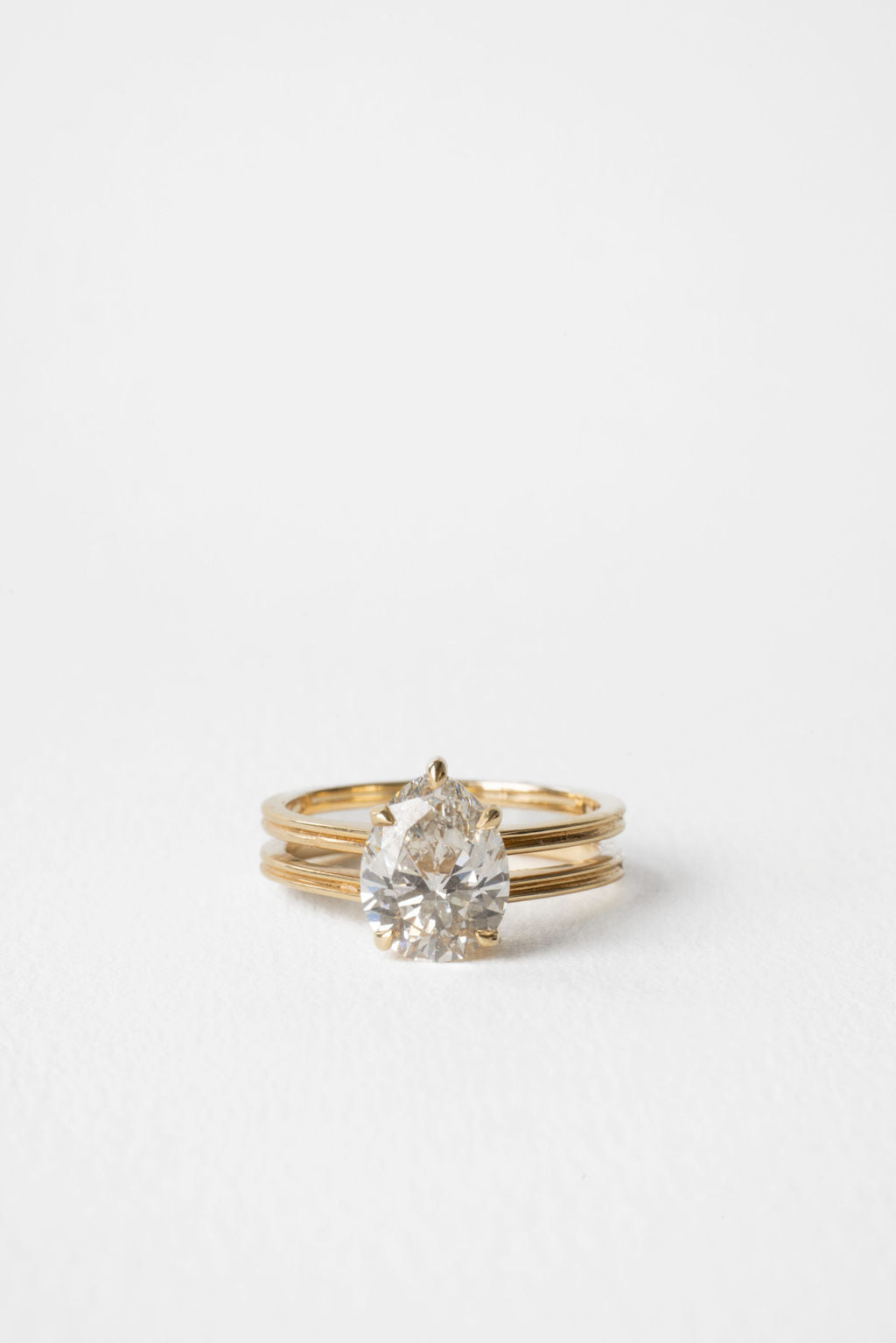 2 CT Round Halo & Pave Lab Grown Diamond Engagement Ring