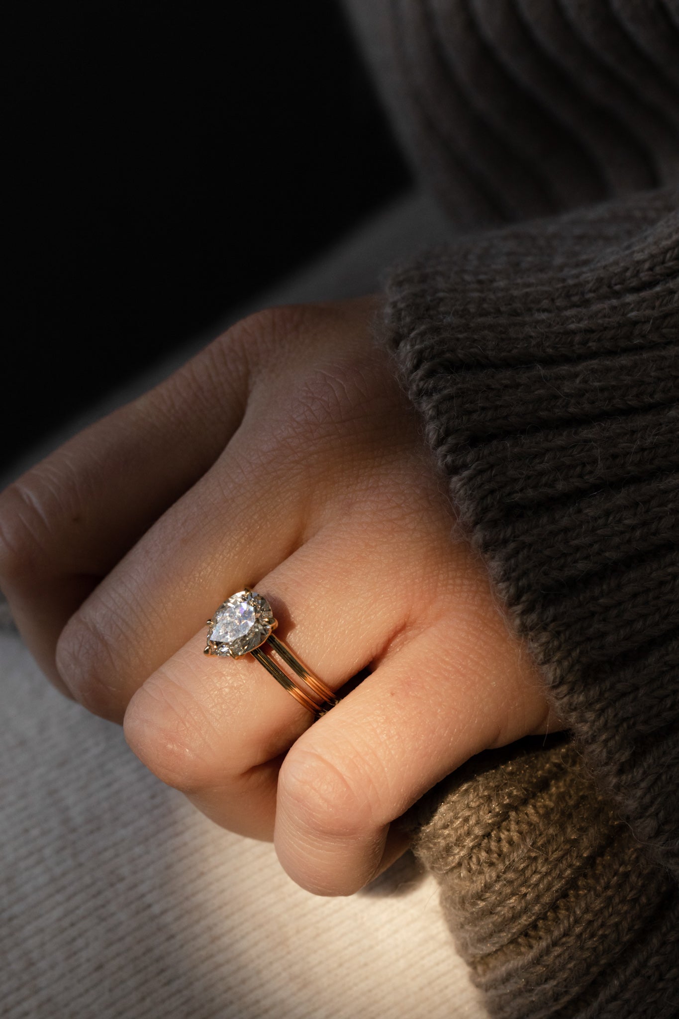 2 CT Round Halo & Pave Lab Grown Diamond Engagement Ring