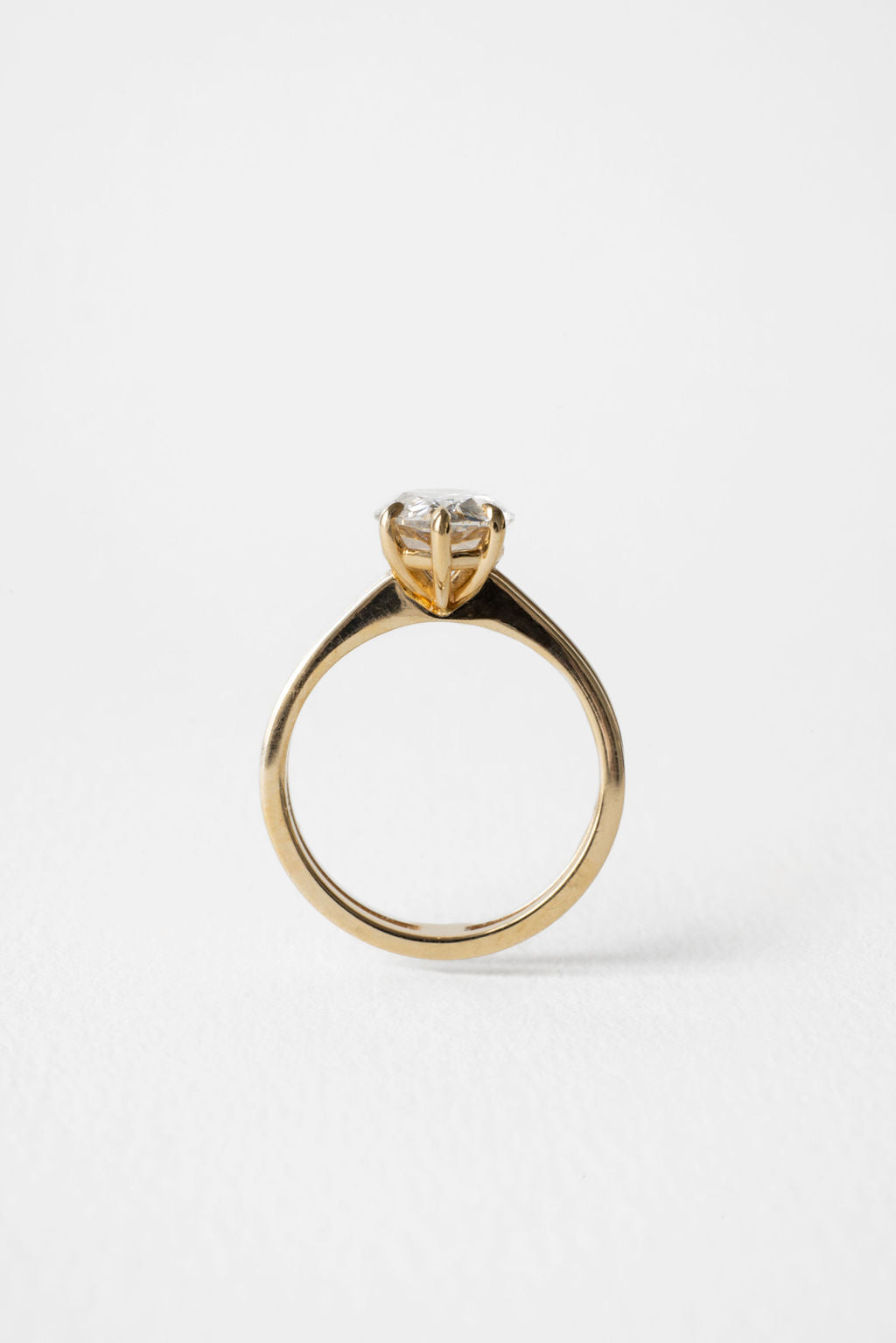 2 CT Round Halo & Pave Lab Grown Diamond Engagement Ring