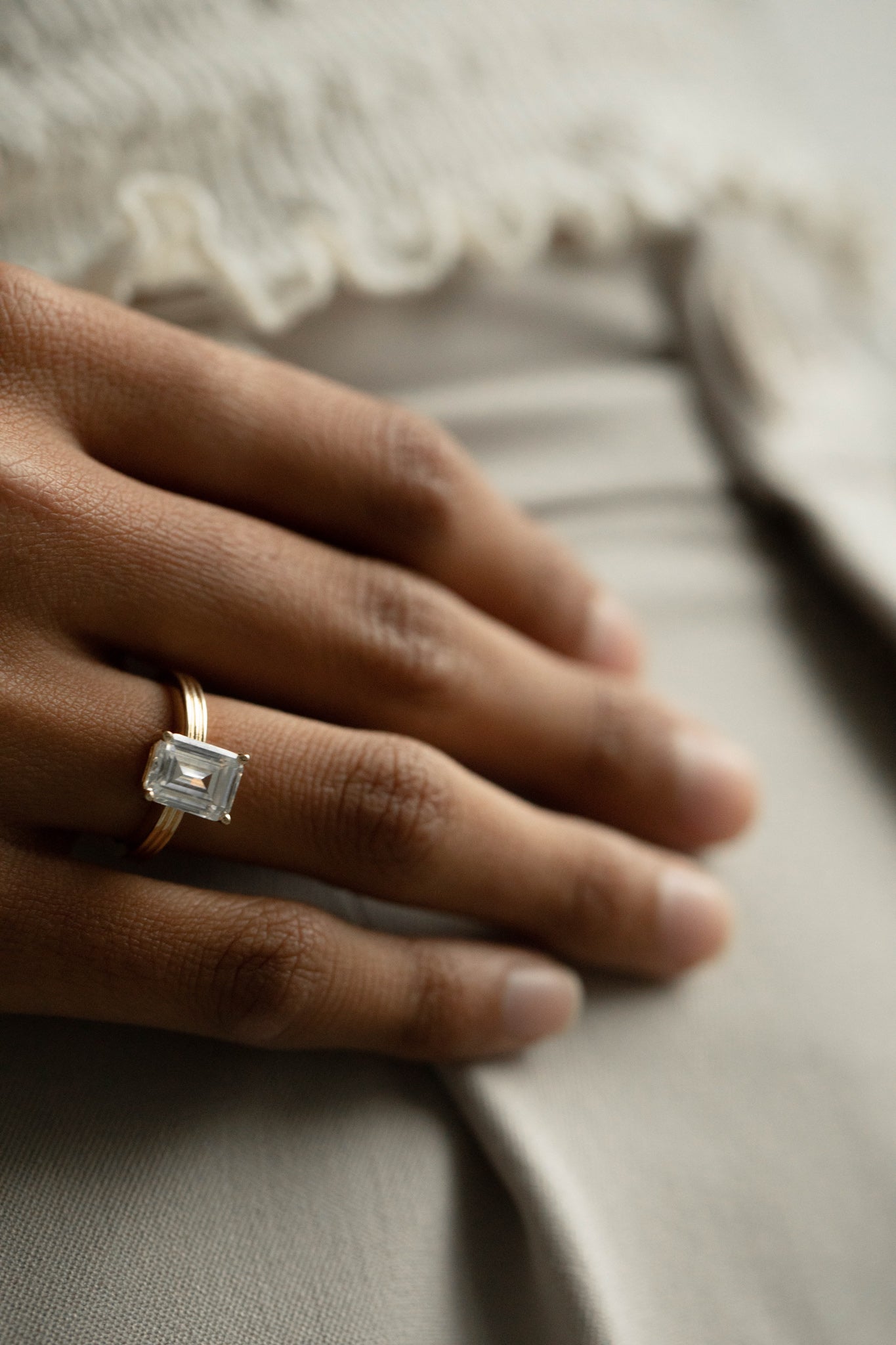 2 CT Round Halo & Pave Lab Grown Diamond Engagement Ring