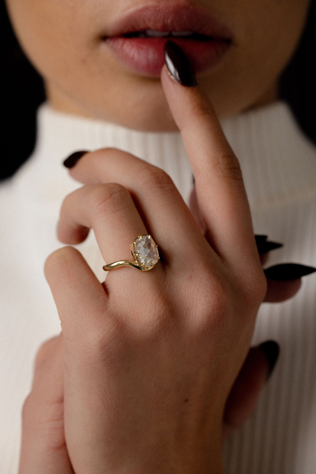 2 CT Round Halo & Pave Lab Grown Diamond Engagement Ring