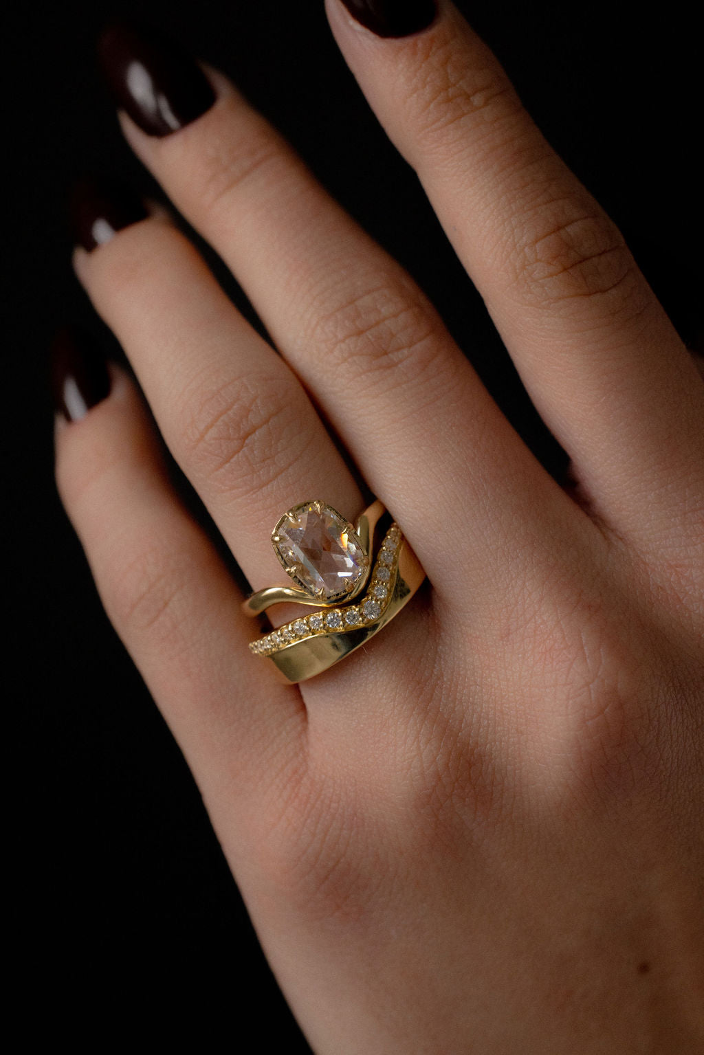 2 CT Round Halo & Pave Lab Grown Diamond Engagement Ring