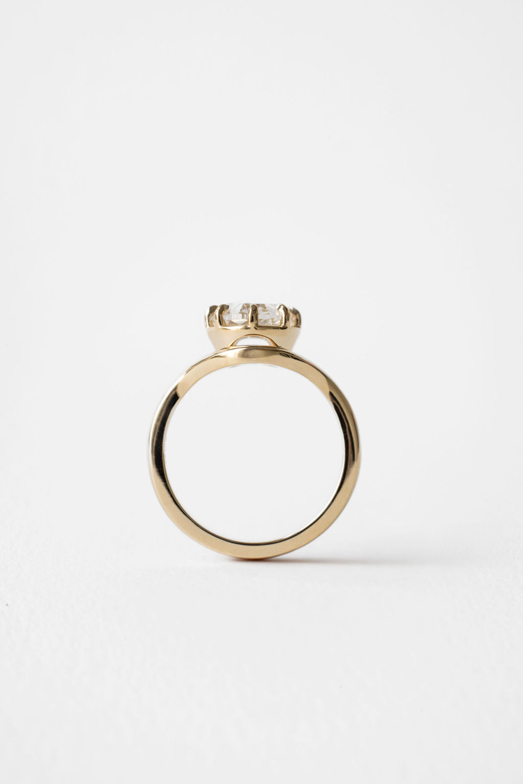 2 CT Round Halo & Pave Lab Grown Diamond Engagement Ring