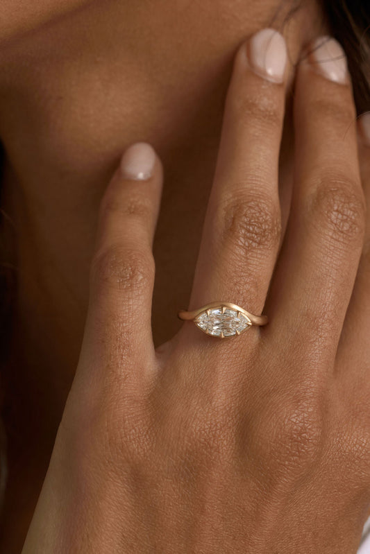 2 CT Round Halo & Pave Lab Grown Diamond Engagement Ring