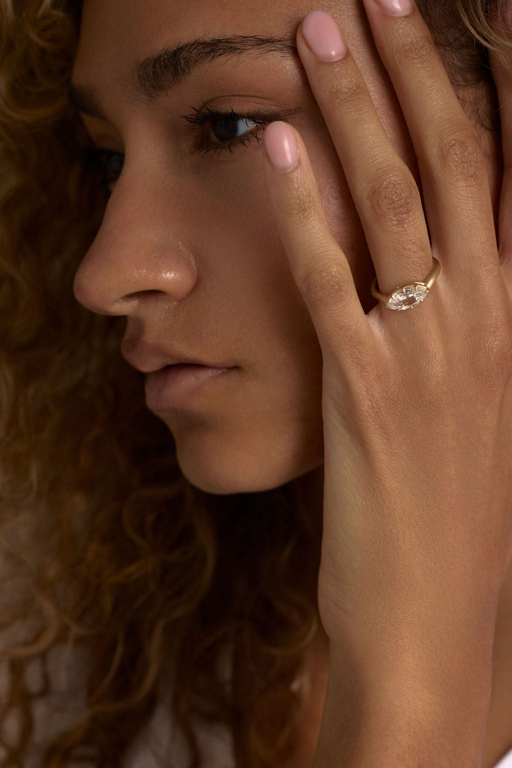 2 CT Round Halo & Pave Lab Grown Diamond Engagement Ring