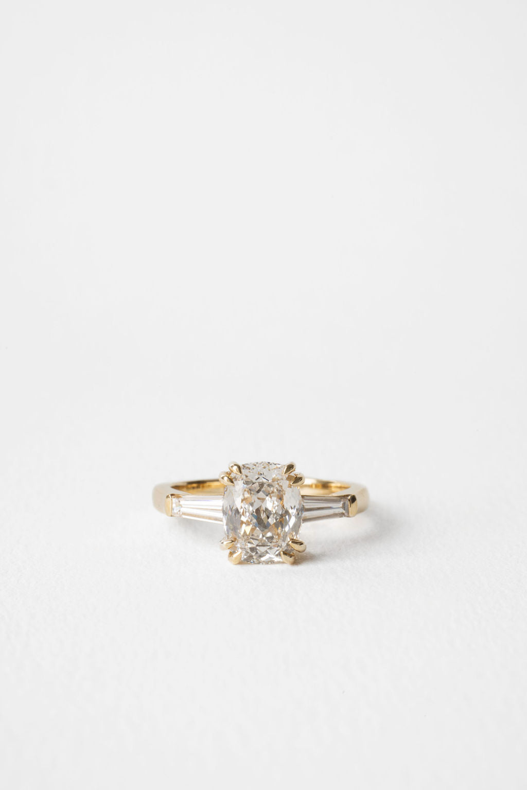 2 CT Round Halo & Pave Lab Grown Diamond Engagement Ring