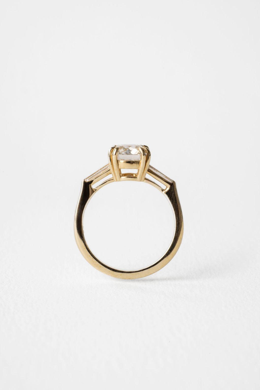 2 CT Round Halo & Pave Lab Grown Diamond Engagement Ring