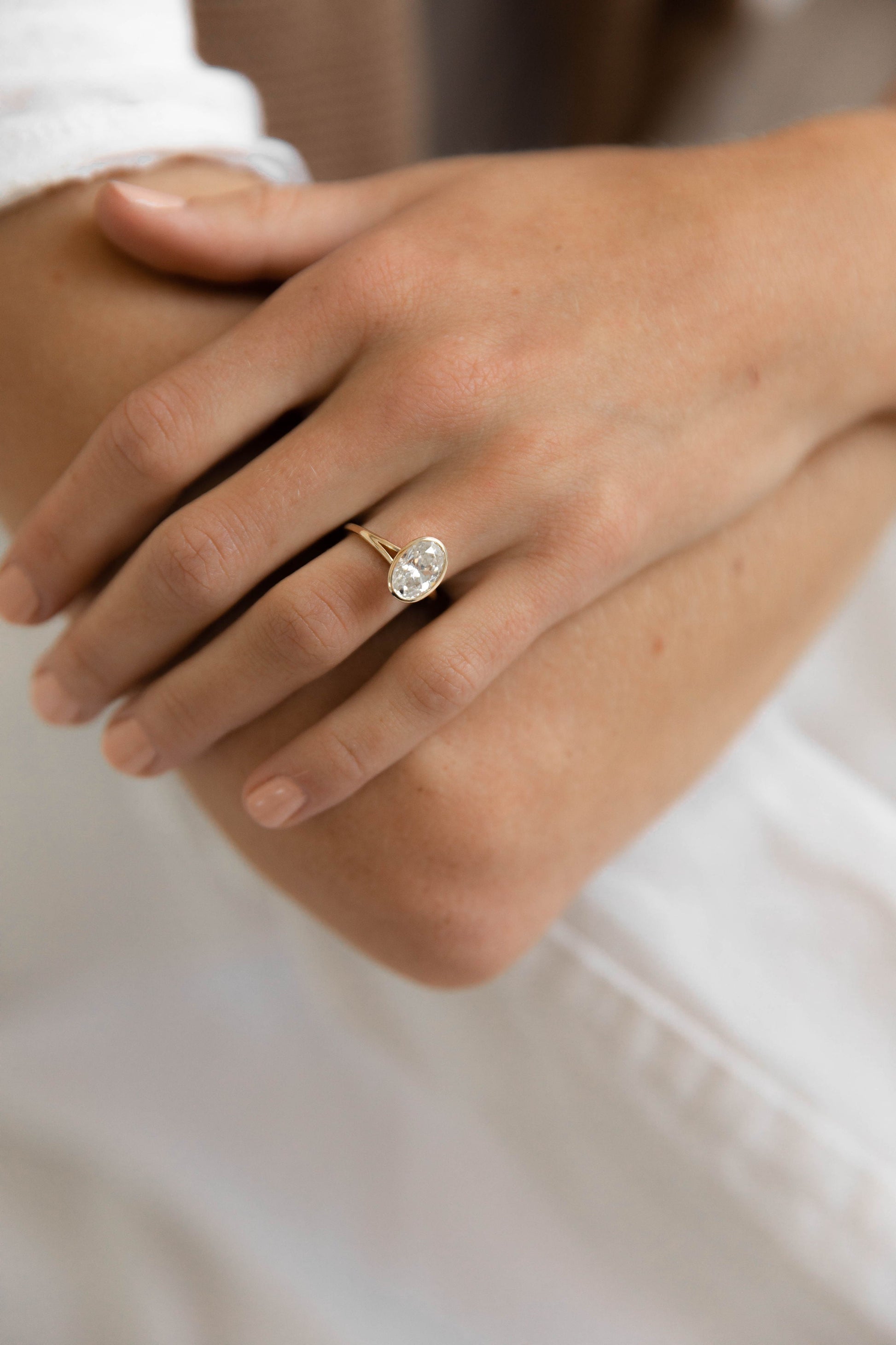 2 CT Round Halo & Pave Lab Grown Diamond Engagement Ring