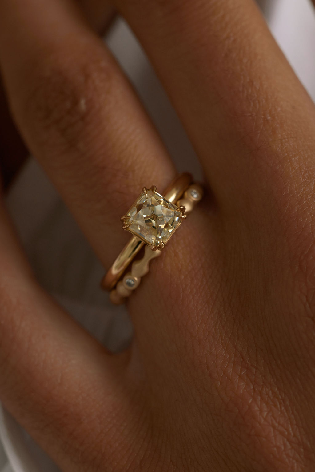 2 CT Round Halo & Pave Lab Grown Diamond Engagement Ring