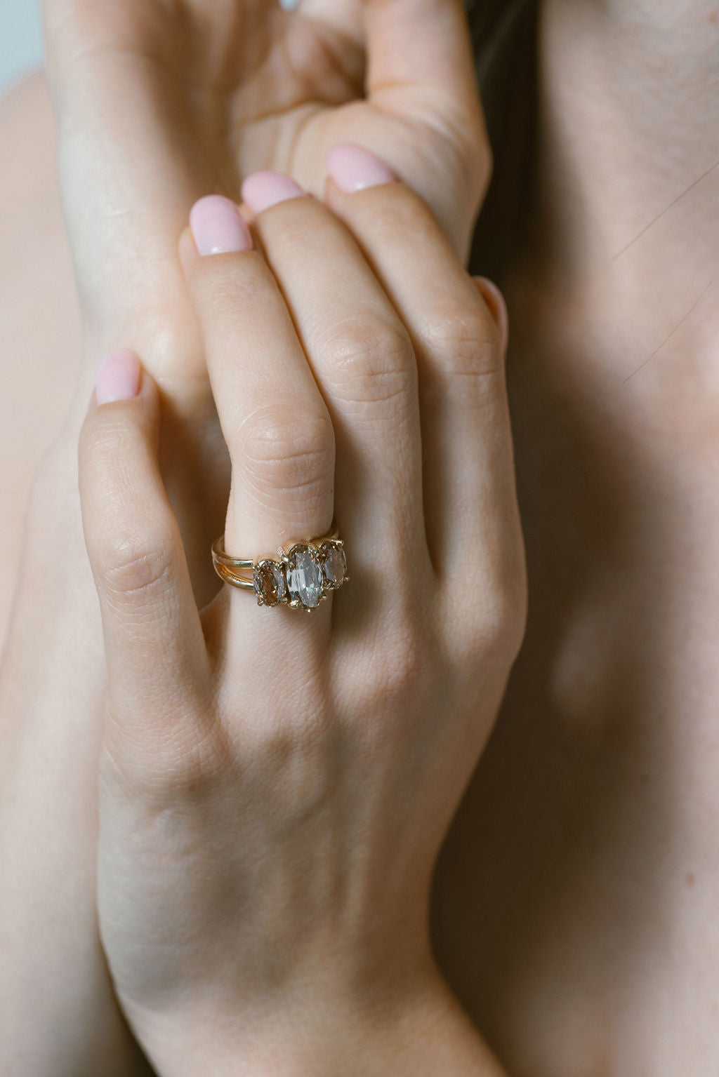 2 CT Round Halo & Pave Lab Grown Diamond Engagement Ring