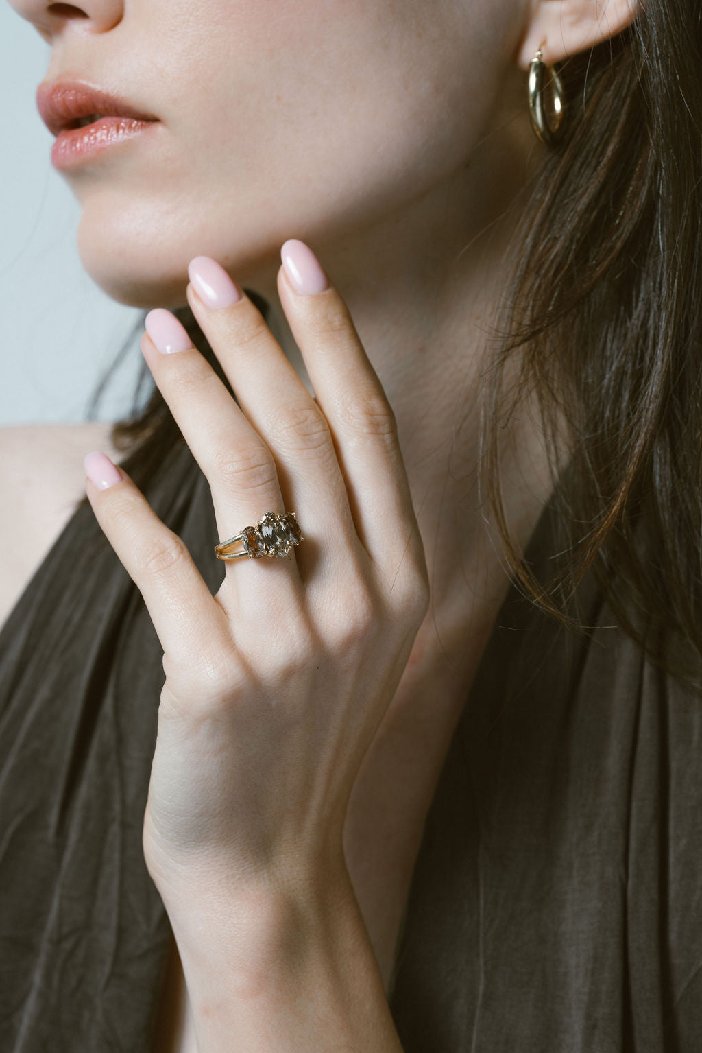 2 CT Round Halo & Pave Lab Grown Diamond Engagement Ring