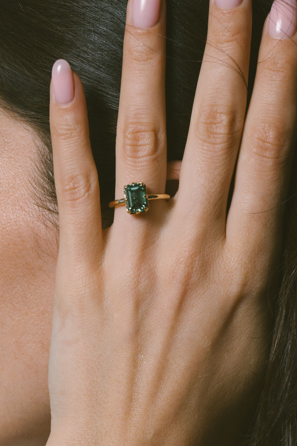 2 CT Round Halo & Pave Lab Grown Diamond Engagement Ring
