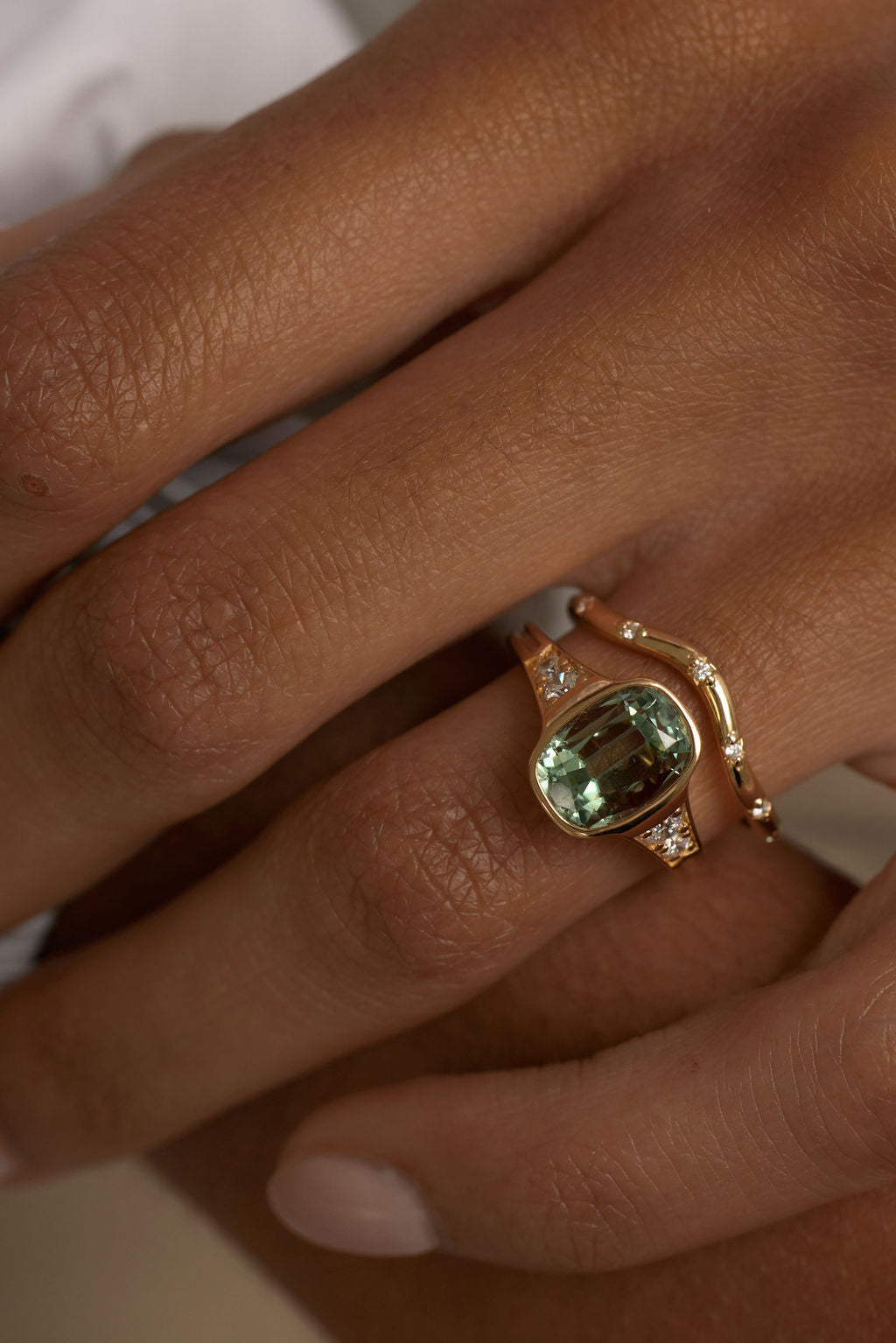 2 CT Round Halo & Pave Lab Grown Diamond Engagement Ring