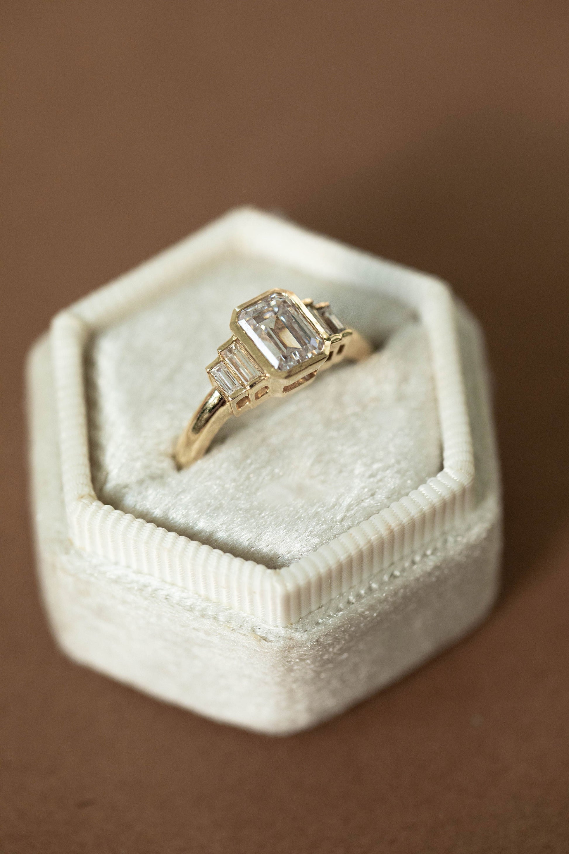 2 CT Round Halo & Pave Lab Grown Diamond Engagement Ring