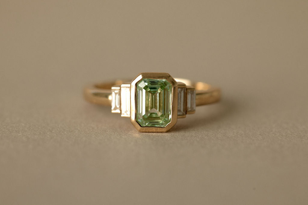 2 CT Round Halo & Pave Lab Grown Diamond Engagement Ring