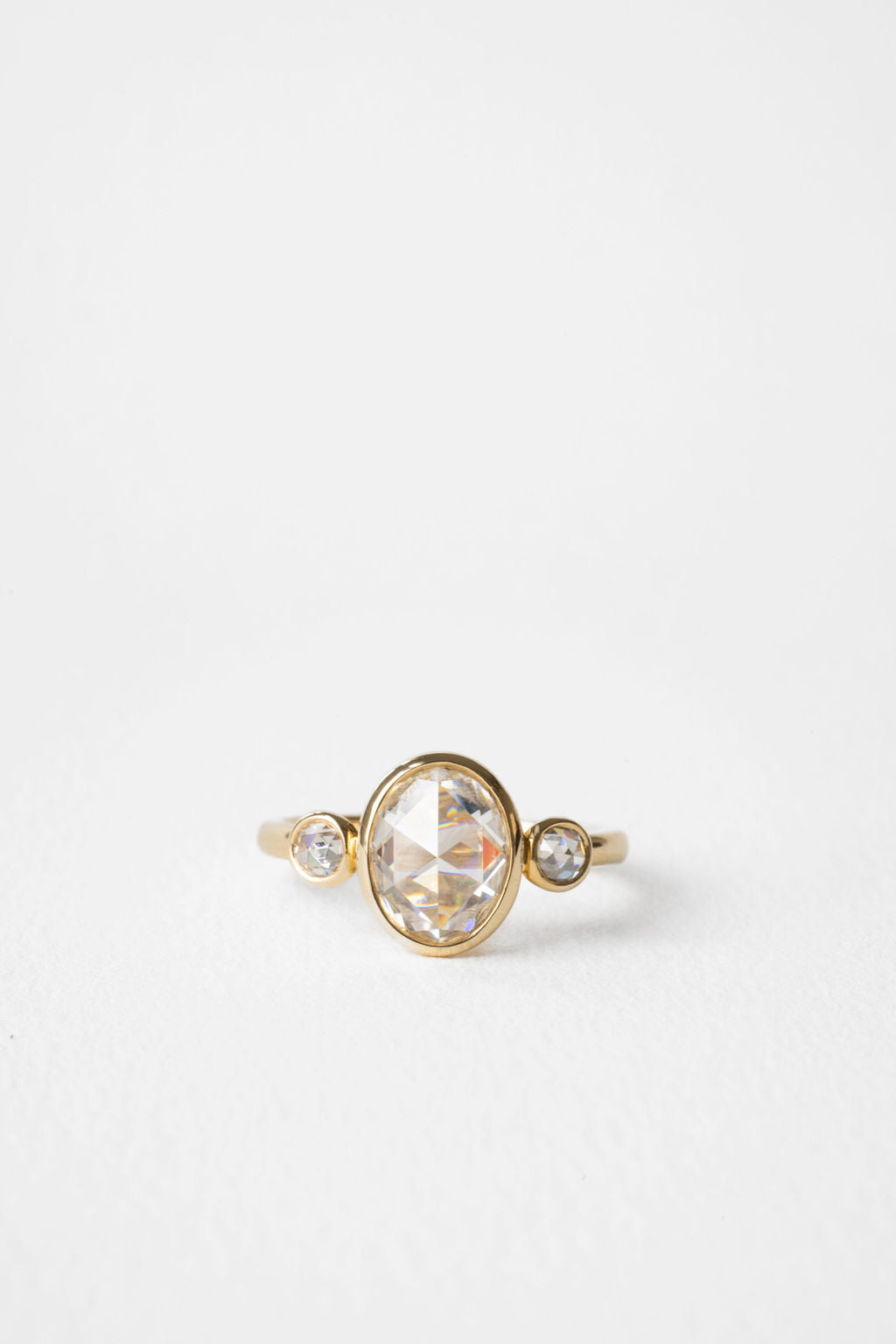 2 CT Round Halo & Pave Lab Grown Diamond Engagement Ring