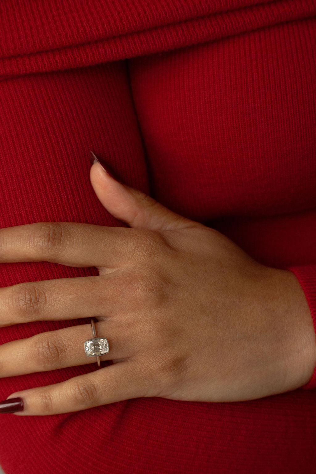 2 CT Round Halo & Pave Lab Grown Diamond Engagement Ring