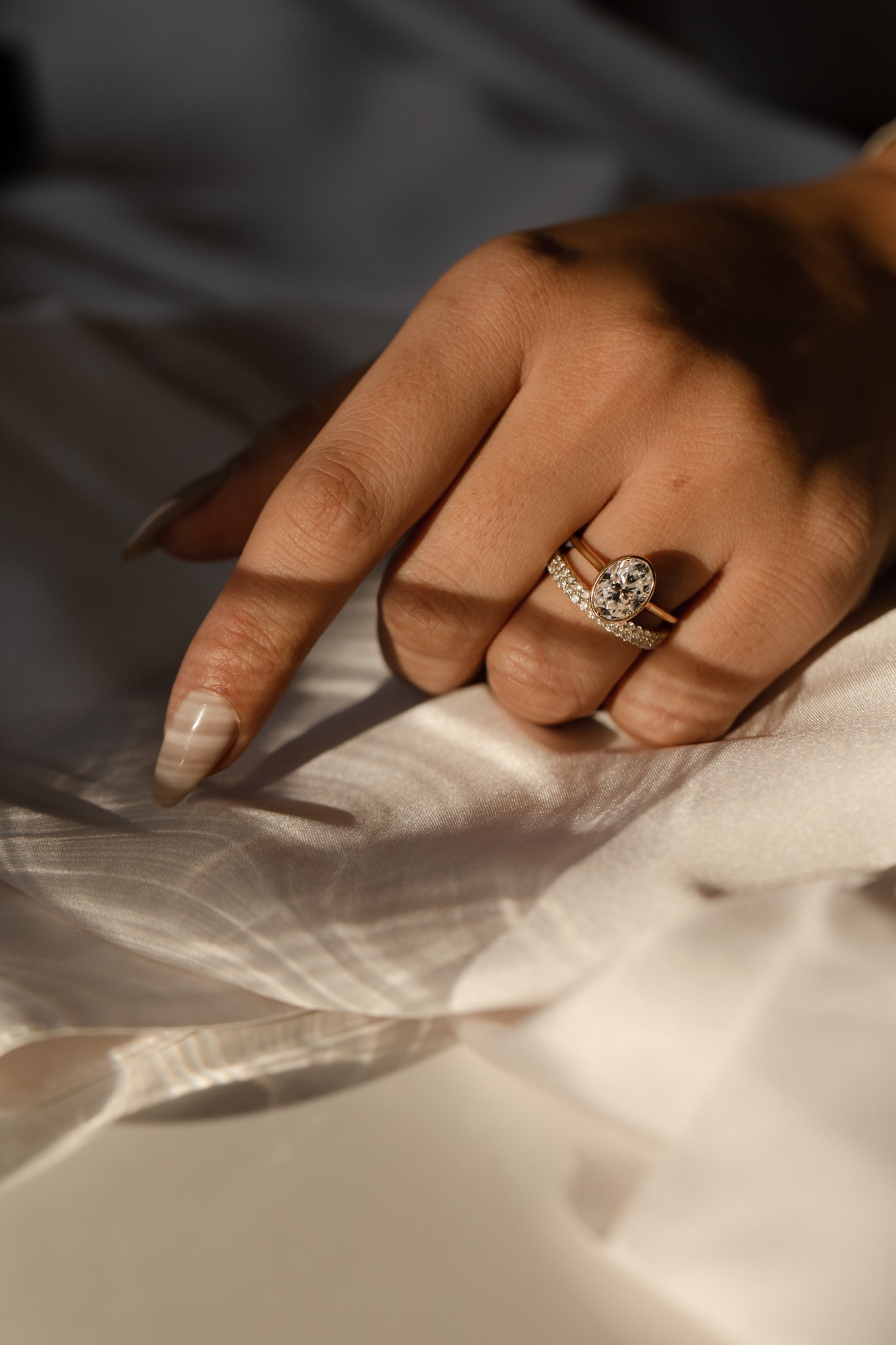 2 CT Round Halo & Pave Lab Grown Diamond Engagement Ring