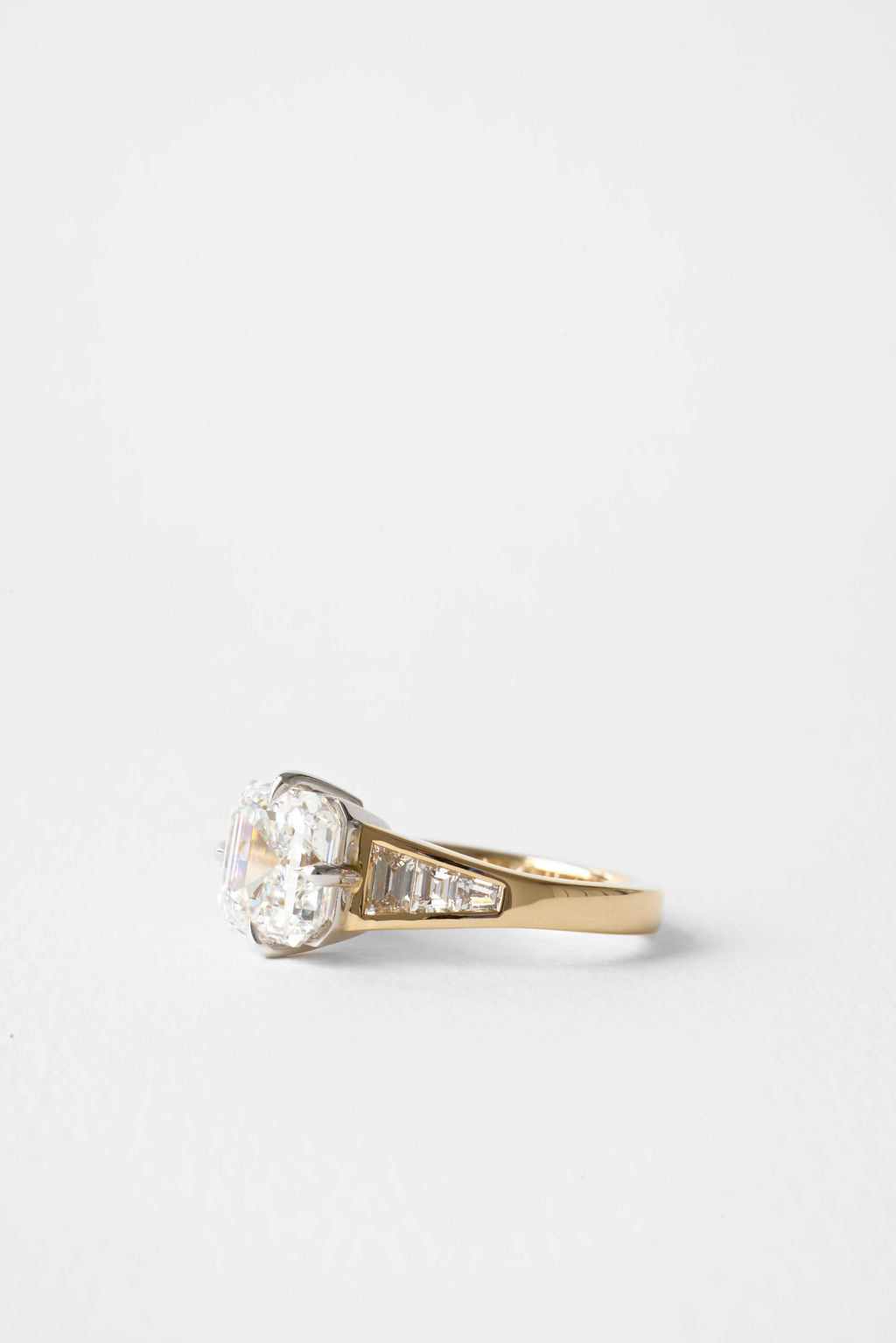 2 CT Round Halo & Pave Lab Grown Diamond Engagement Ring