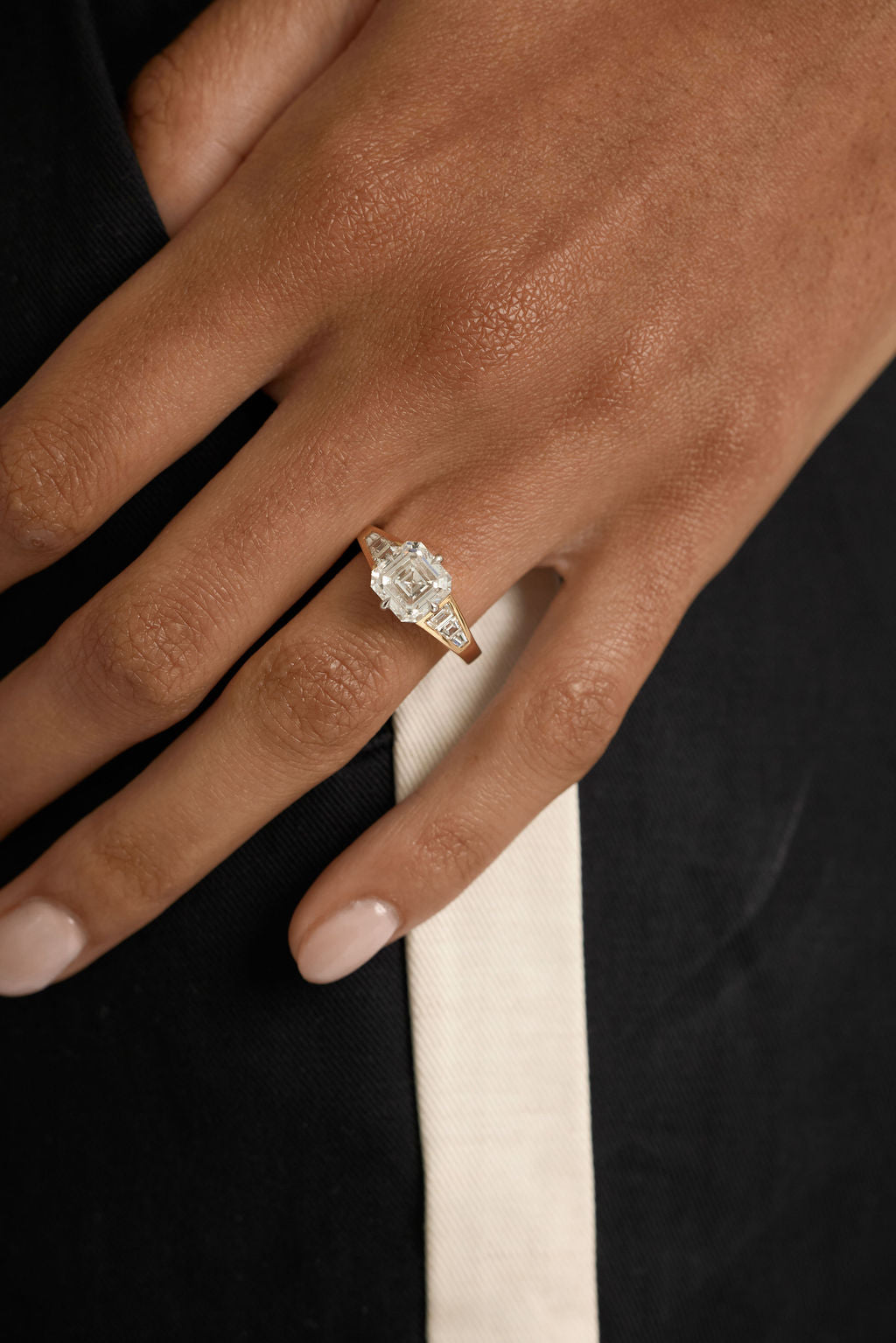 2 CT Round Halo & Pave Lab Grown Diamond Engagement Ring