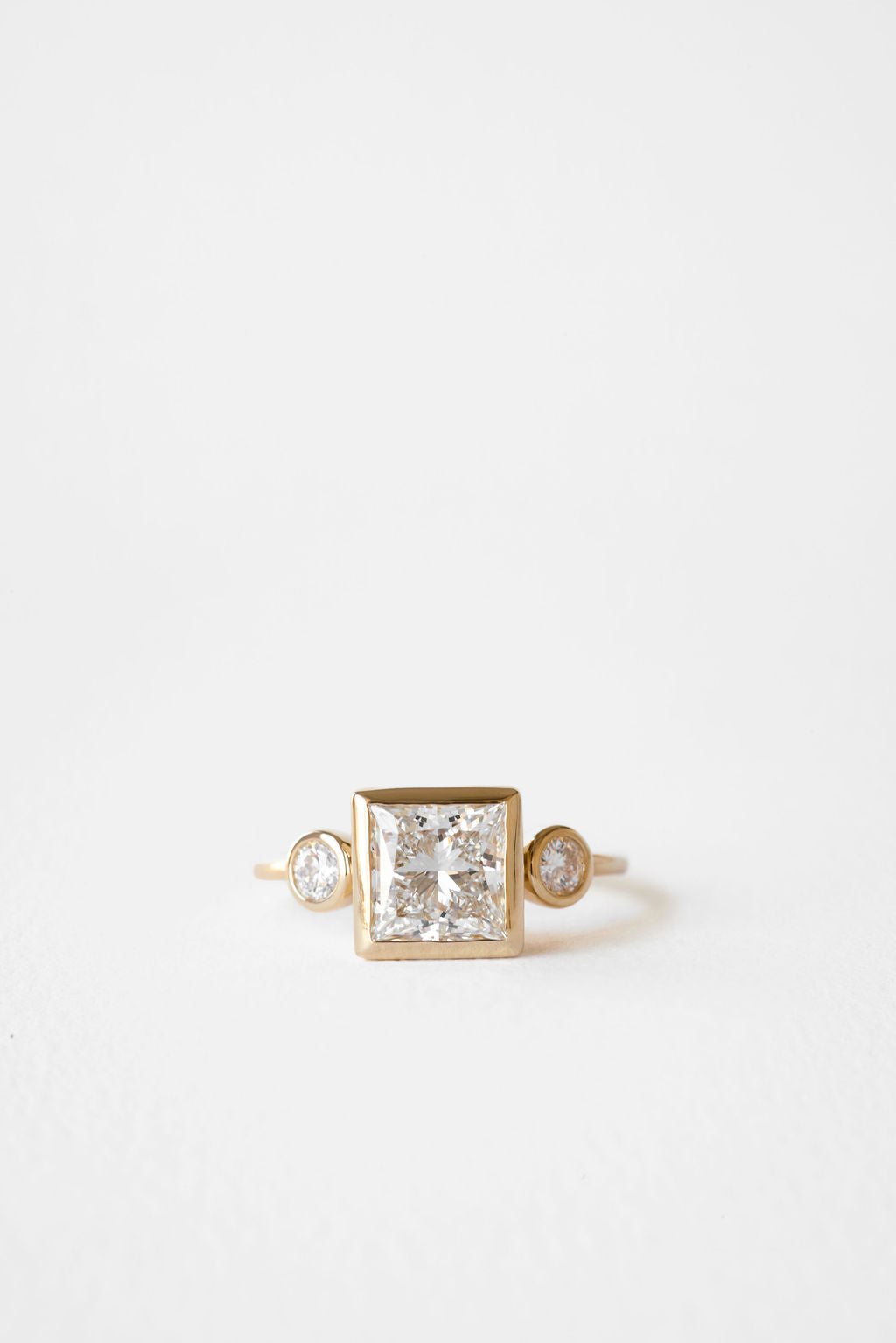 2 CT Round Halo & Pave Lab Grown Diamond Engagement Ring