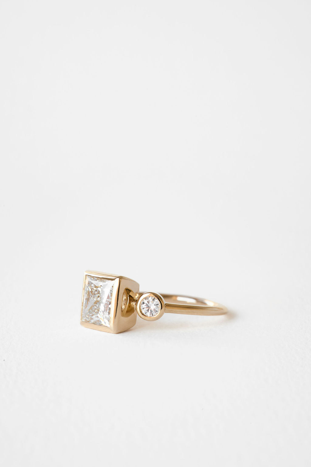 2 CT Round Halo & Pave Lab Grown Diamond Engagement Ring