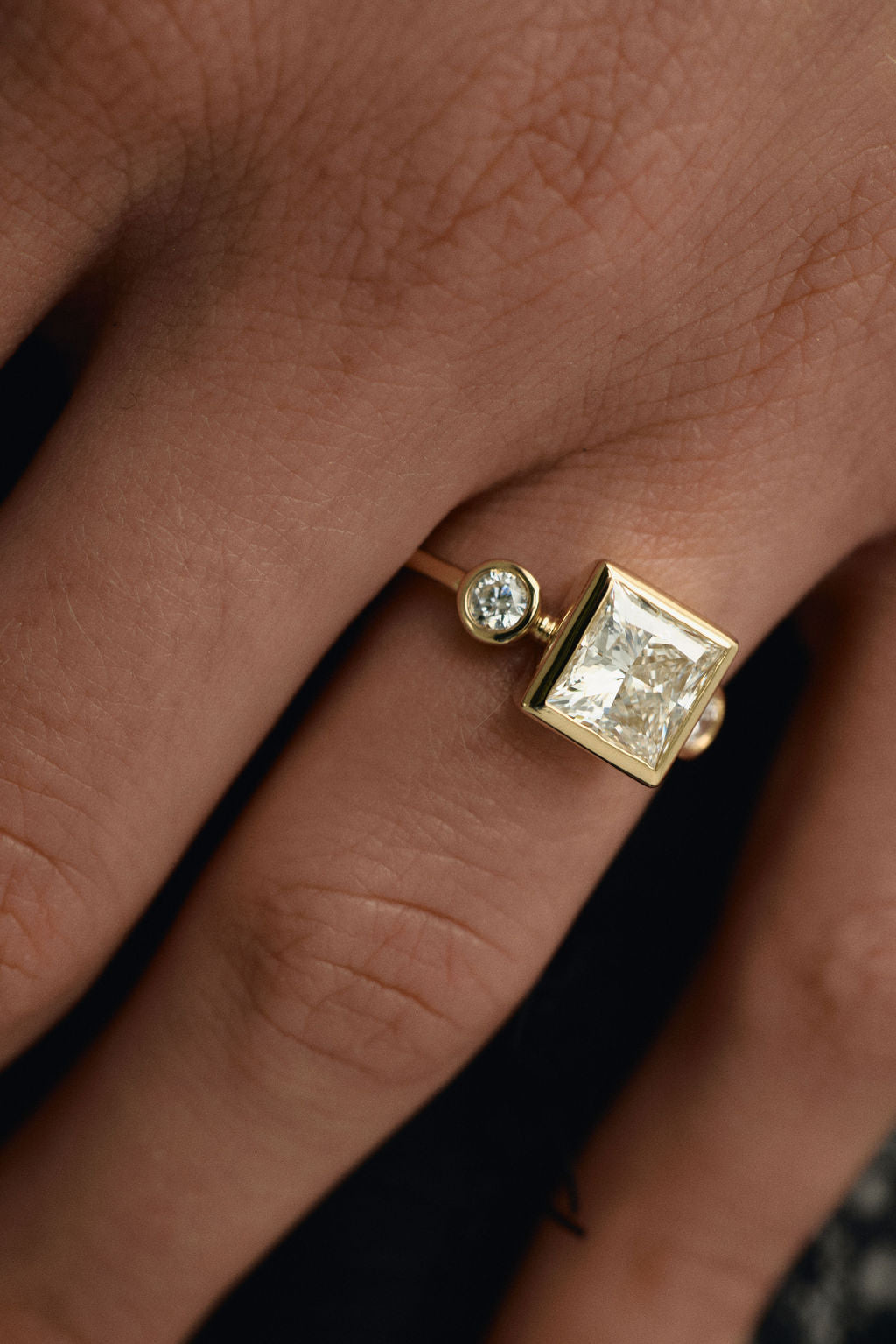 2 CT Round Halo & Pave Lab Grown Diamond Engagement Ring
