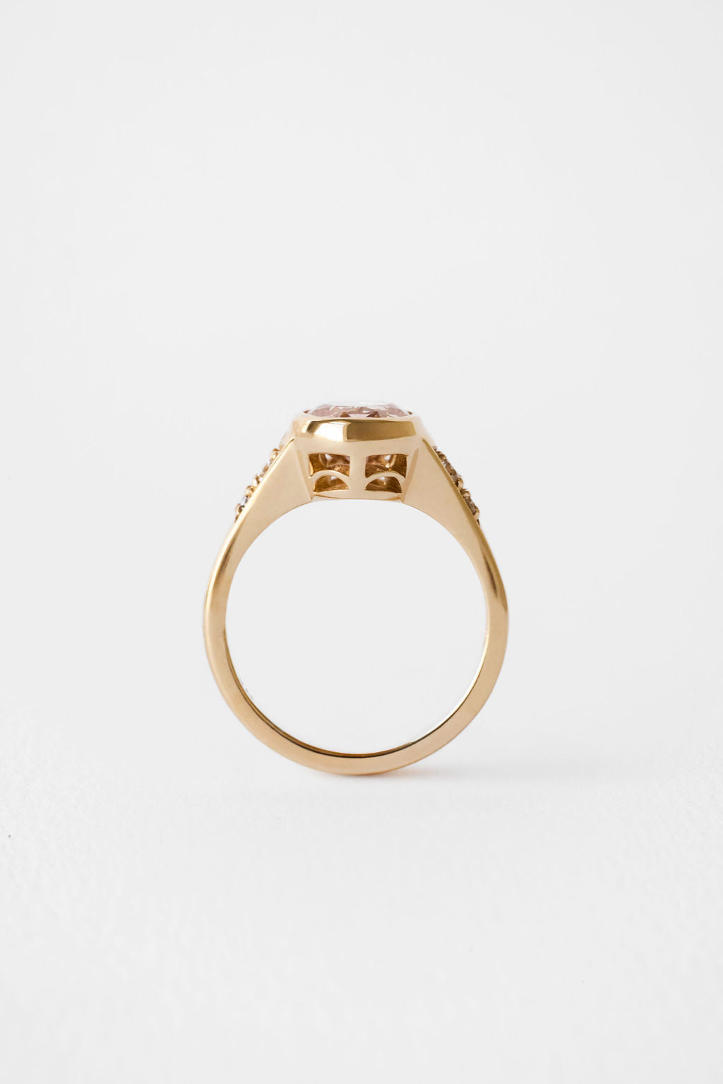 2 CT Round Halo & Pave Lab Grown Diamond Engagement Ring