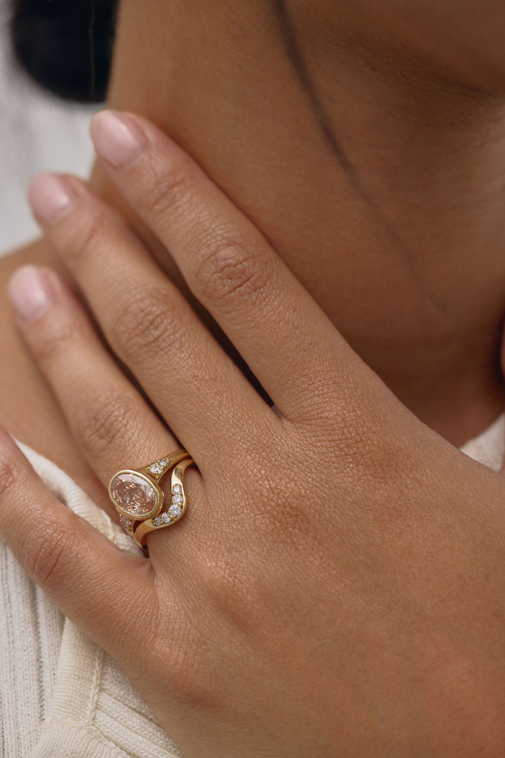 2 CT Round Halo & Pave Lab Grown Diamond Engagement Ring