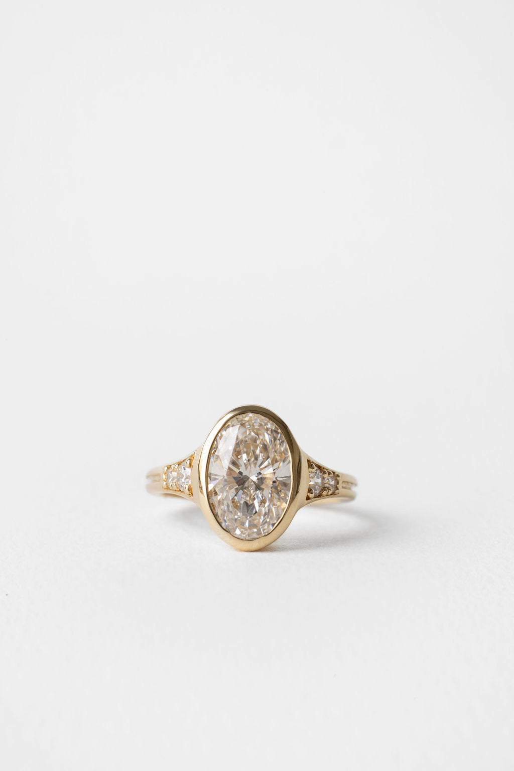 2 CT Round Halo & Pave Lab Grown Diamond Engagement Ring