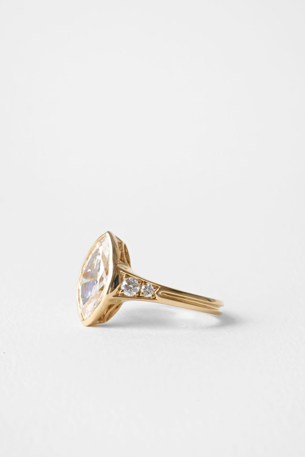 2 CT Round Halo & Pave Lab Grown Diamond Engagement Ring