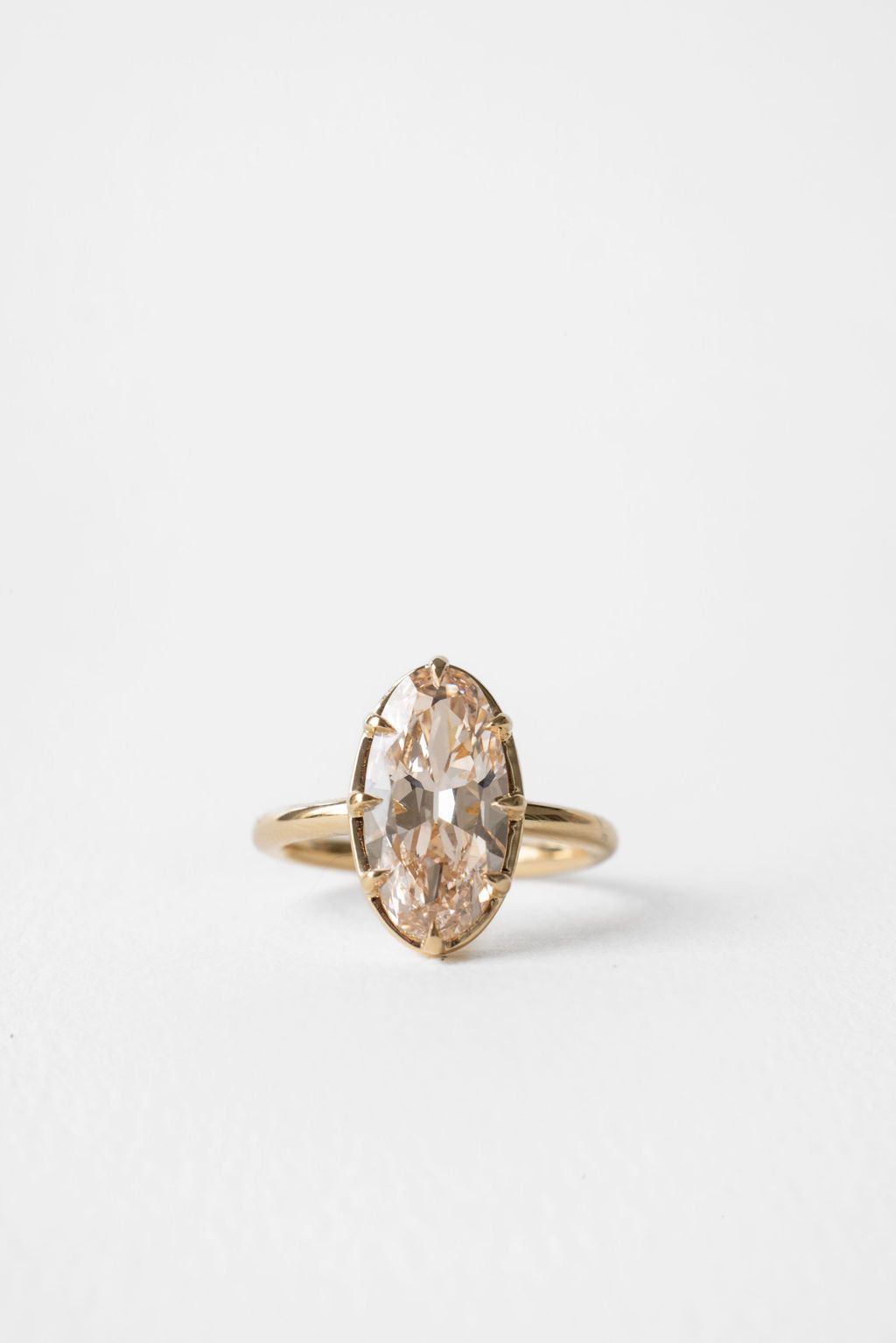 2 CT Round Halo & Pave Lab Grown Diamond Engagement Ring