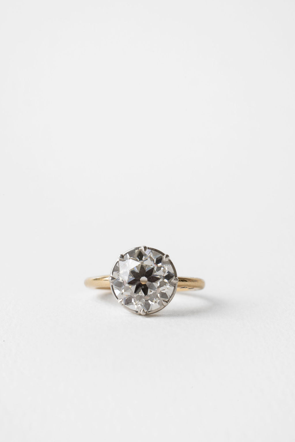 2 CT Round Halo & Pave Lab Grown Diamond Engagement Ring