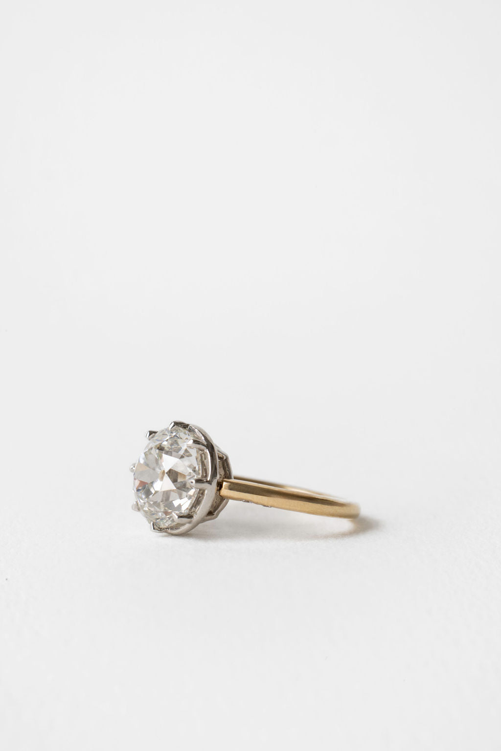 2 CT Round Halo & Pave Lab Grown Diamond Engagement Ring