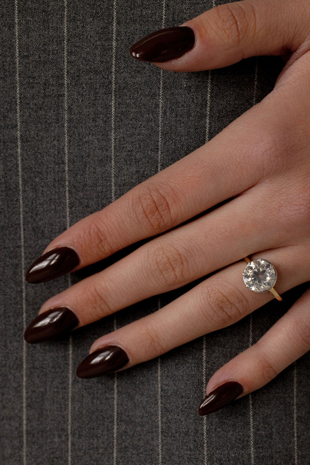 2 CT Round Halo & Pave Lab Grown Diamond Engagement Ring