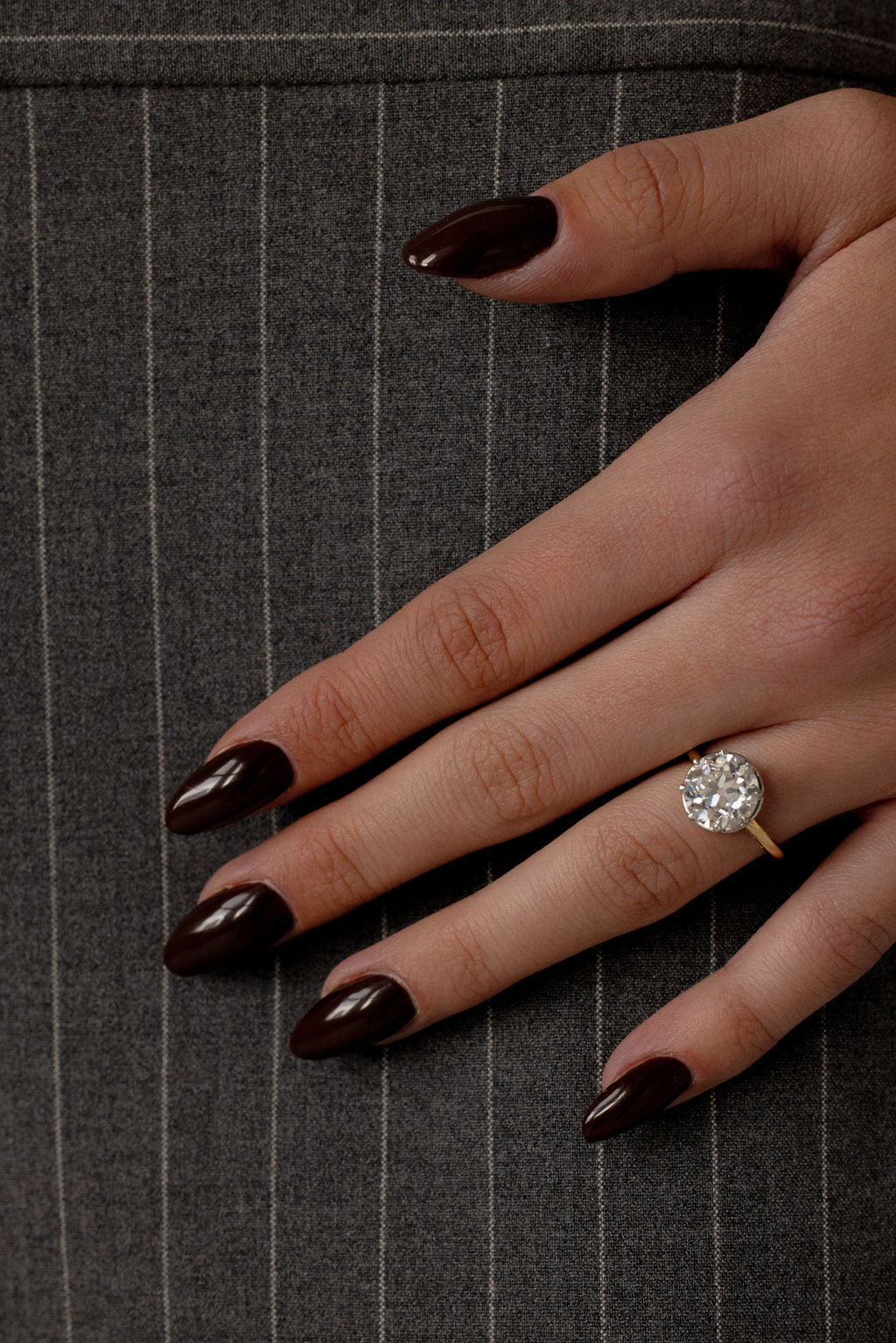 2 CT Round Halo & Pave Lab Grown Diamond Engagement Ring
