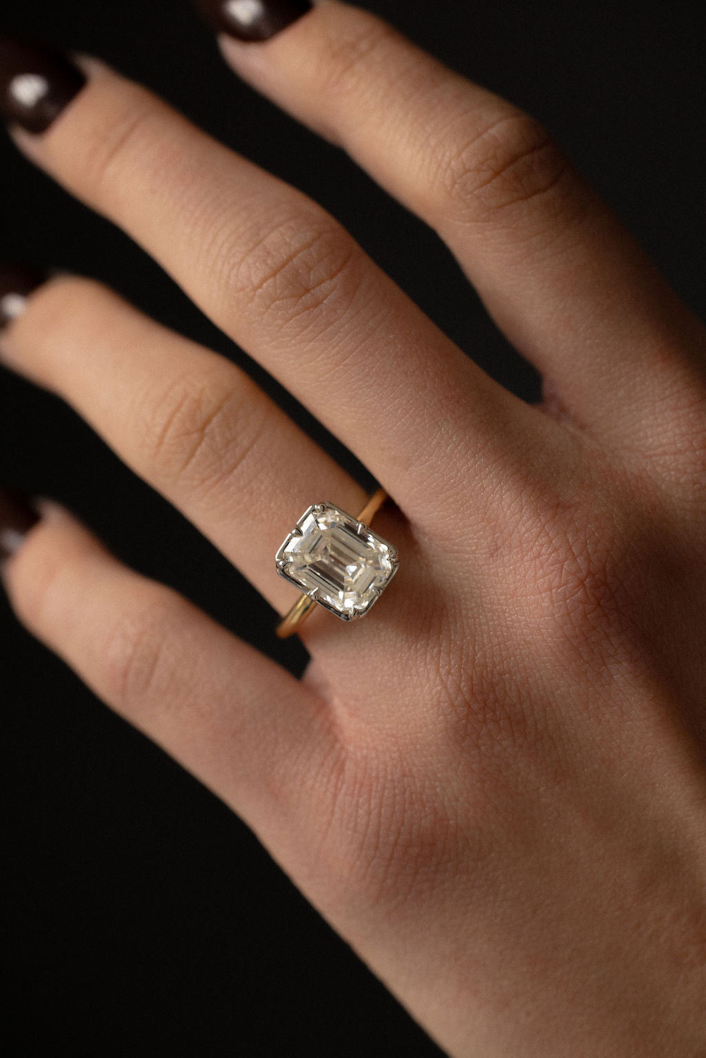 2 CT Round Halo & Pave Lab Grown Diamond Engagement Ring