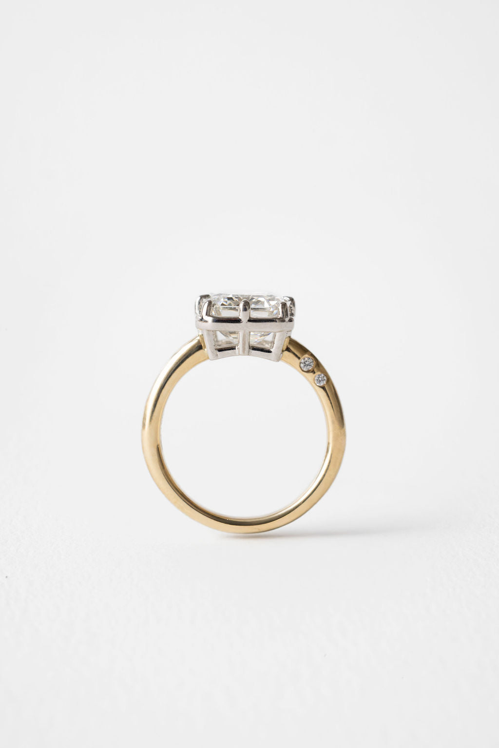2 CT Round Halo & Pave Lab Grown Diamond Engagement Ring