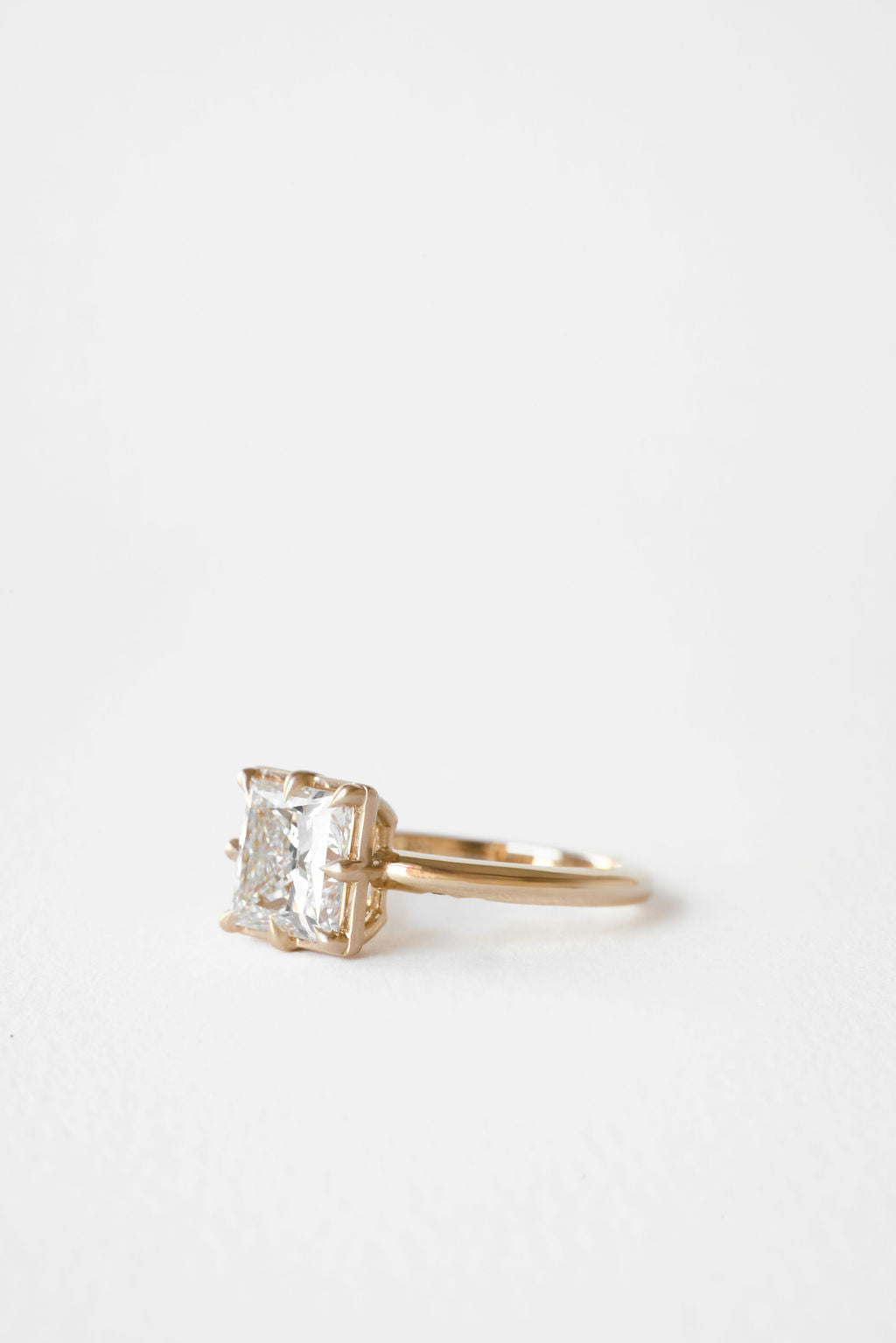 2 CT Round Halo & Pave Lab Grown Diamond Engagement Ring